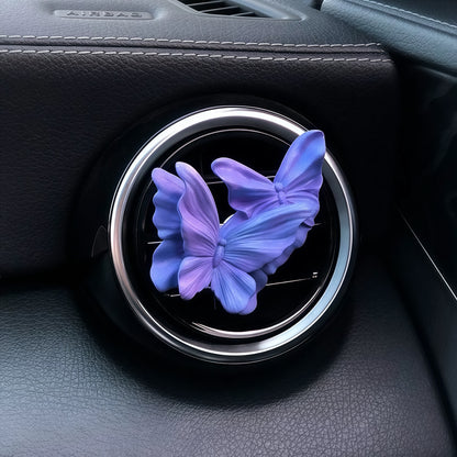 Cute butterfly shape  Car Air Freshener Clip，Fragrant flowers and fruits