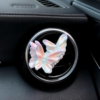 Cute butterfly shape  Car Air Freshener Clip，Fragrant flowers and fruits