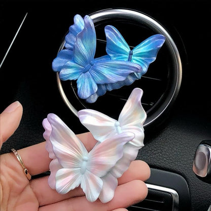 Cute butterfly shape  Car Air Freshener Clip，Fragrant flowers and fruits