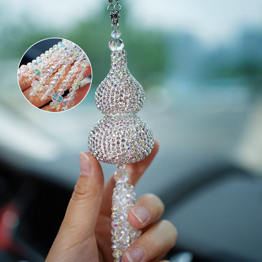 Luxury Crystal Diamond Car Pendant Car Hanging Ornament